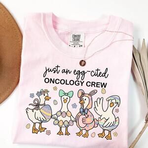 S Easter Oncology Nurse Shirt, Funny Oncology Staff Easter Tshirt